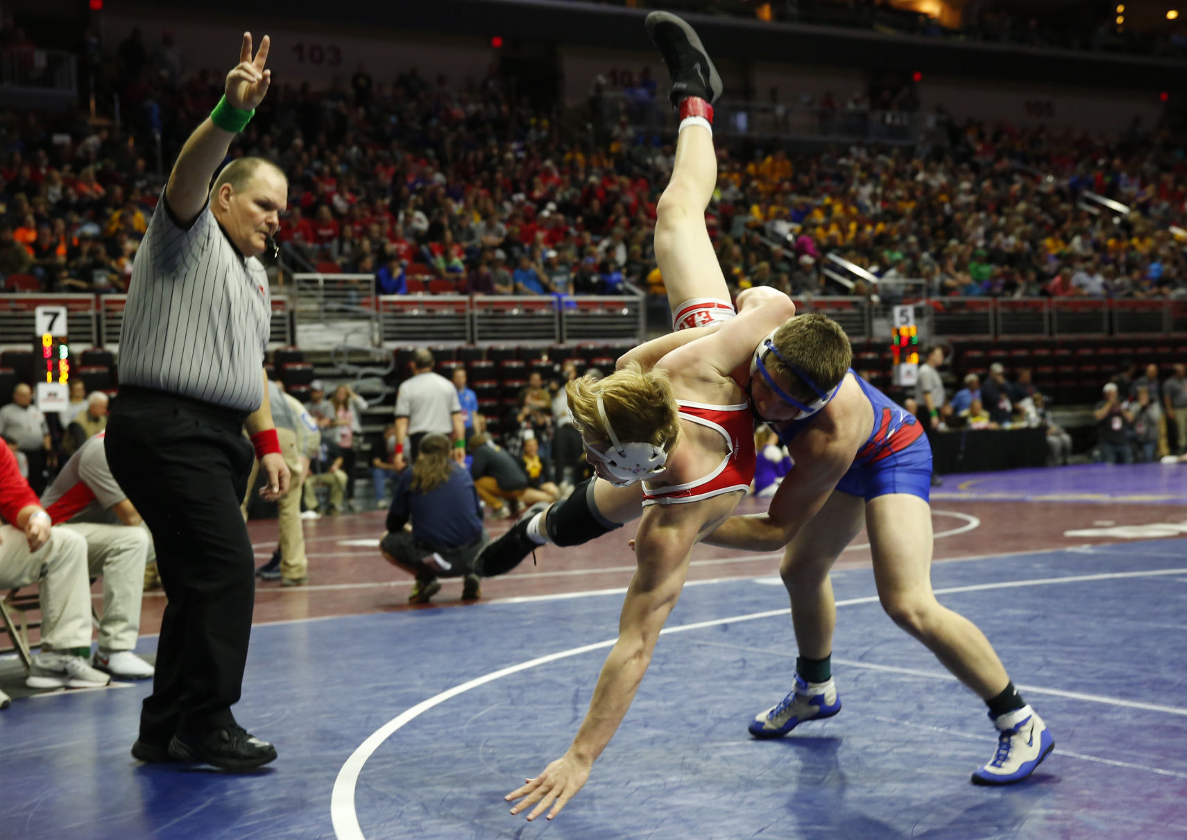 State Wrestling Thurs 1A 88